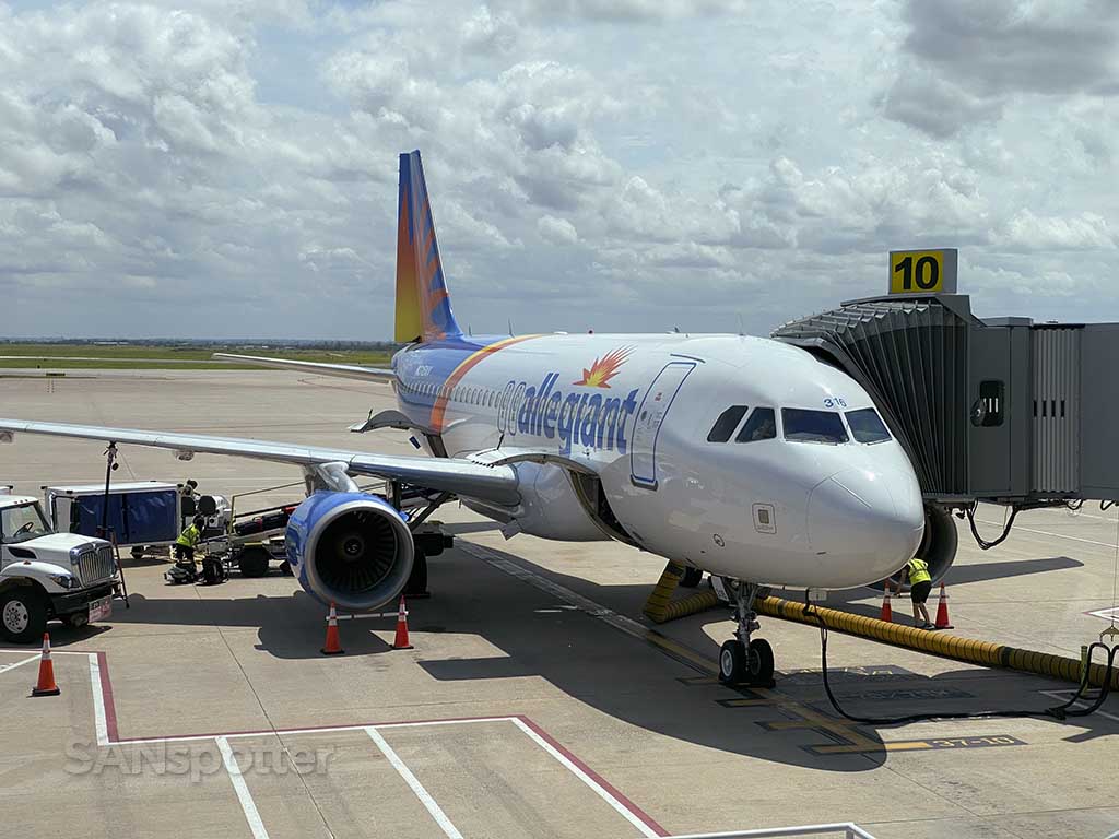 Allegiant Air A319 N316NV OKC