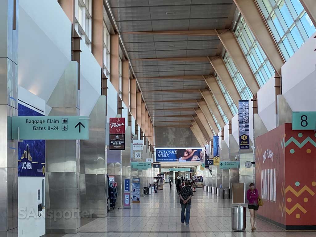Oklahoma City Airport interior