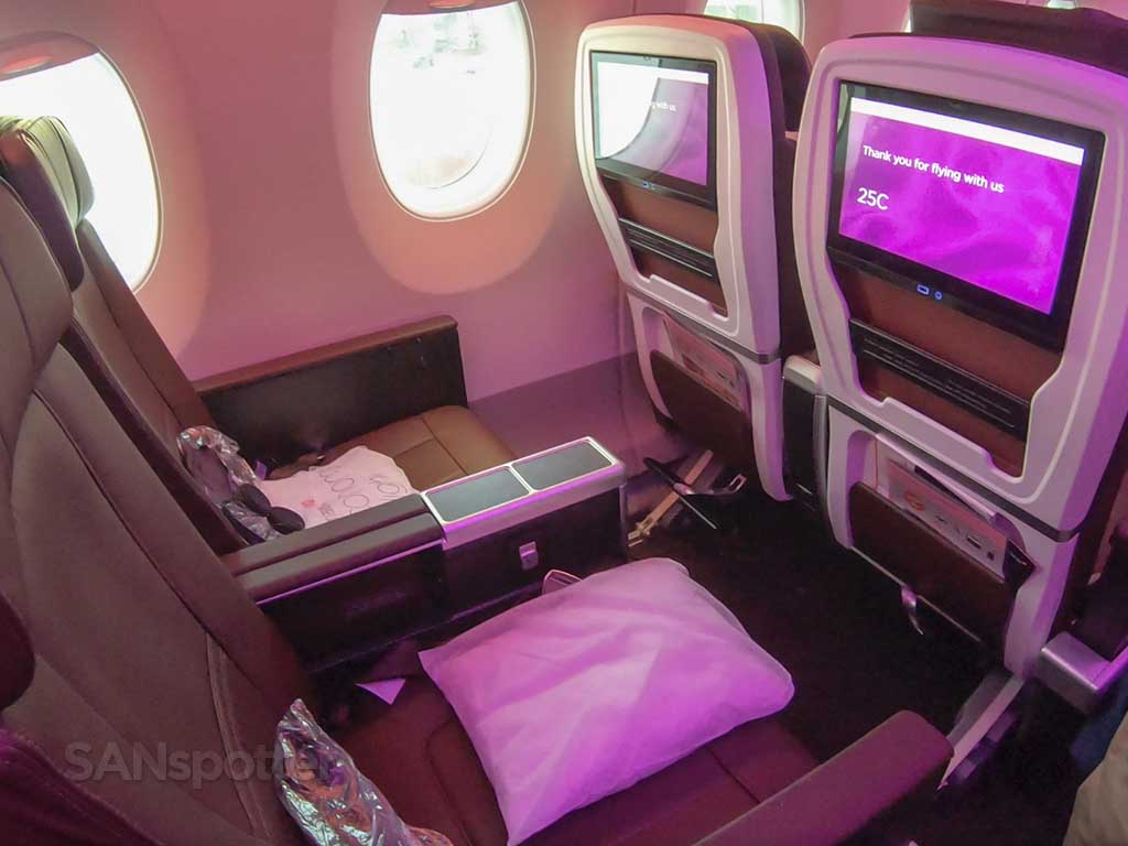 Virgin Atlantic Premium economy seats