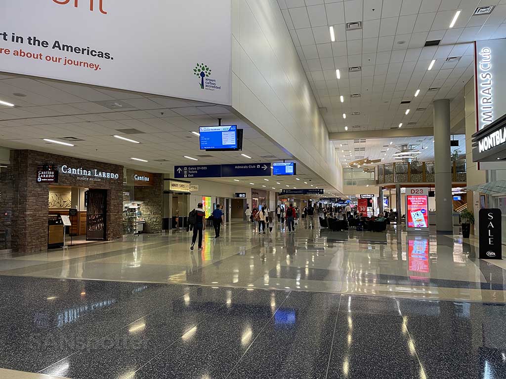 Terminal D Dallas Fort Worth airport
