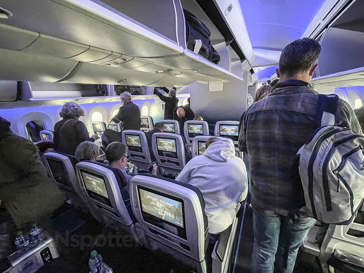 WestJet long haul premium economy seats