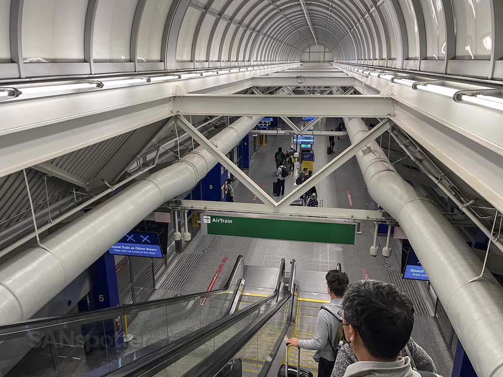 JFK air train station 