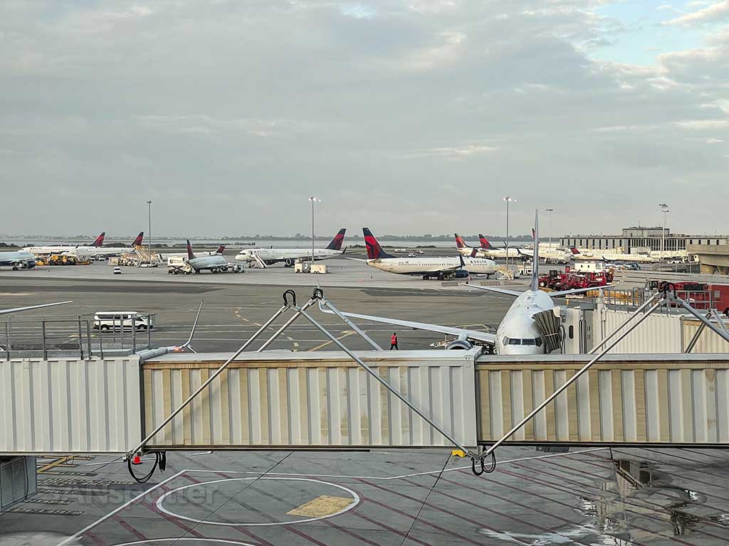 Delta air lines at JFK airport 