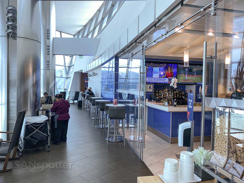 Delta Sky Club terrace San Diego