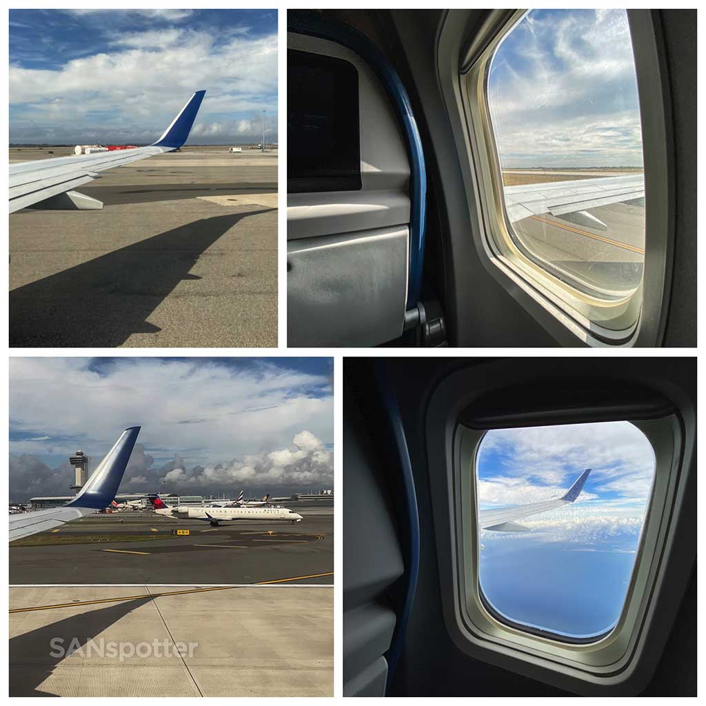 Delta 737-800 takeoff from JFK airport