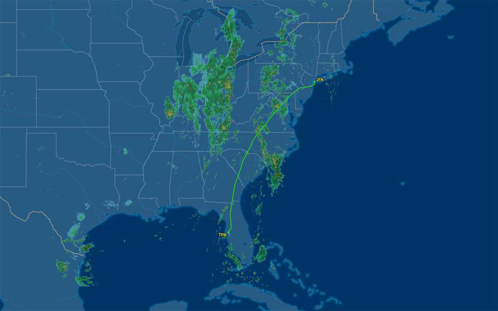 dl1406 flight track