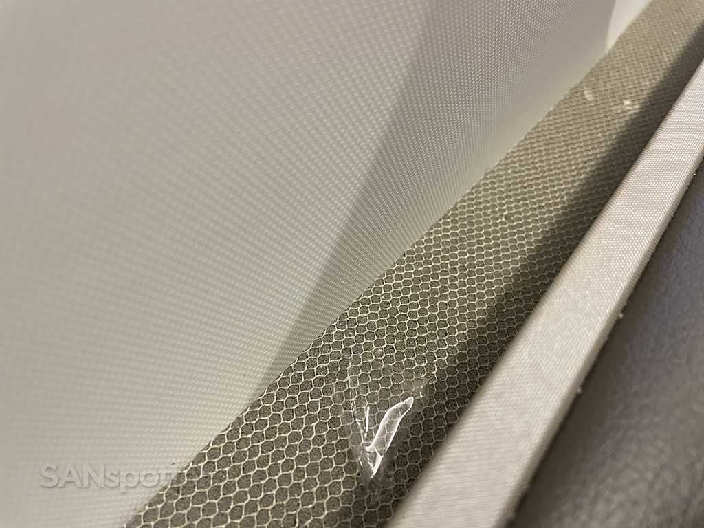 Dirty seat United Polaris