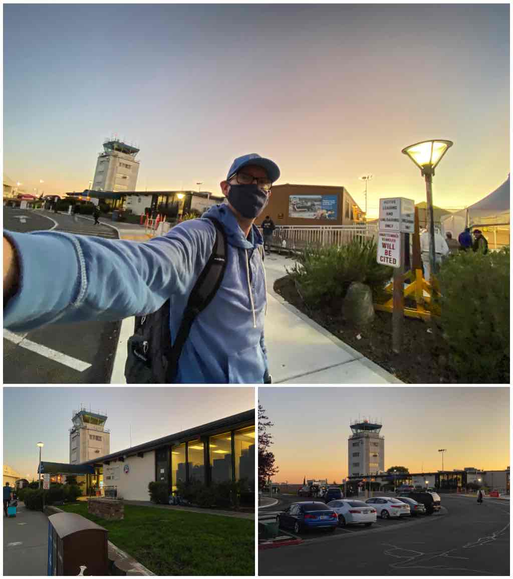 SANspotter selfie Santa Rosa airport 