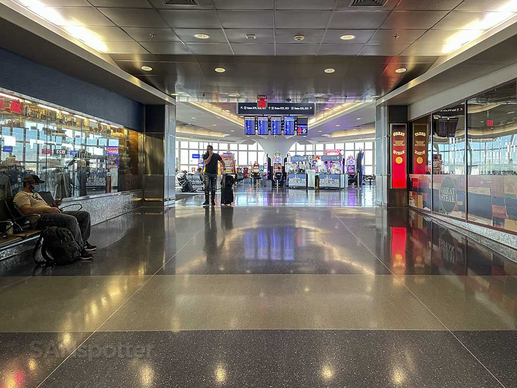 Las Vegas airport terminal