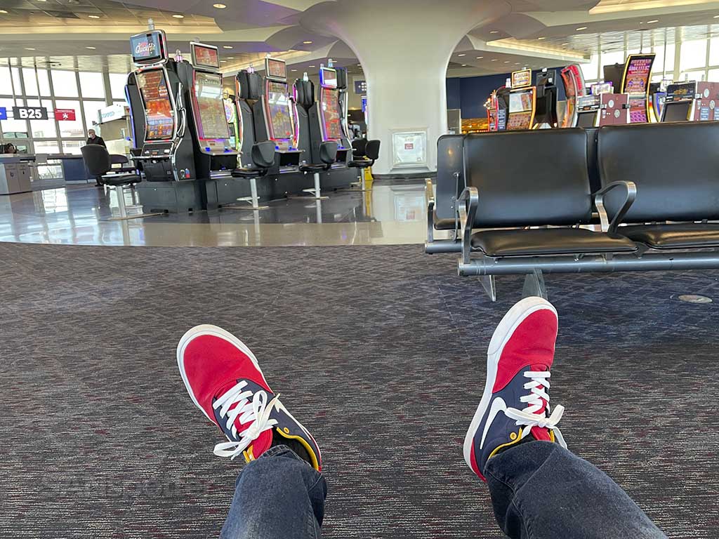 Las Vegas airport slot machines