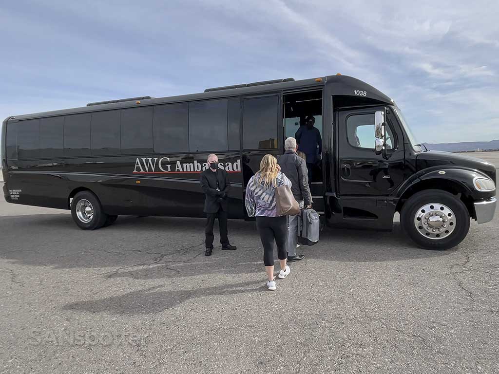 JetSuiteX shuttle bus Las Vegas airport