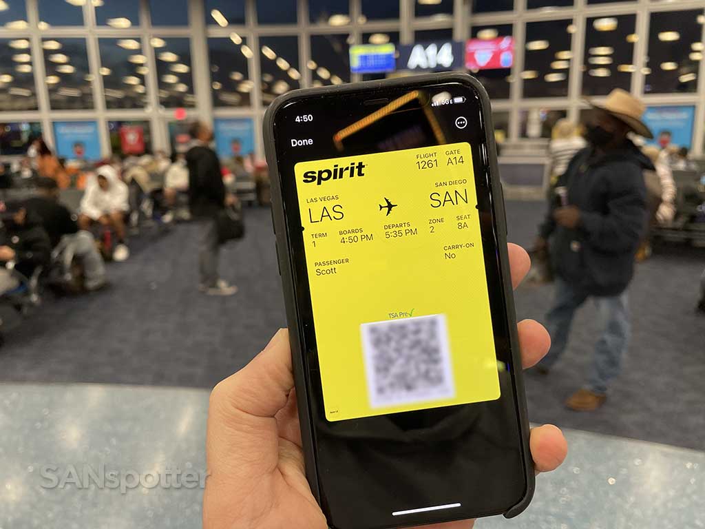 Spirit airlines mobile boarding pass 