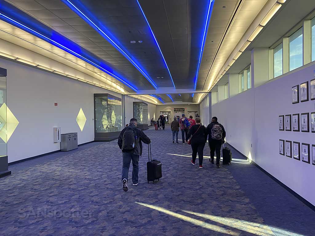 Las Vegas airport interior design 