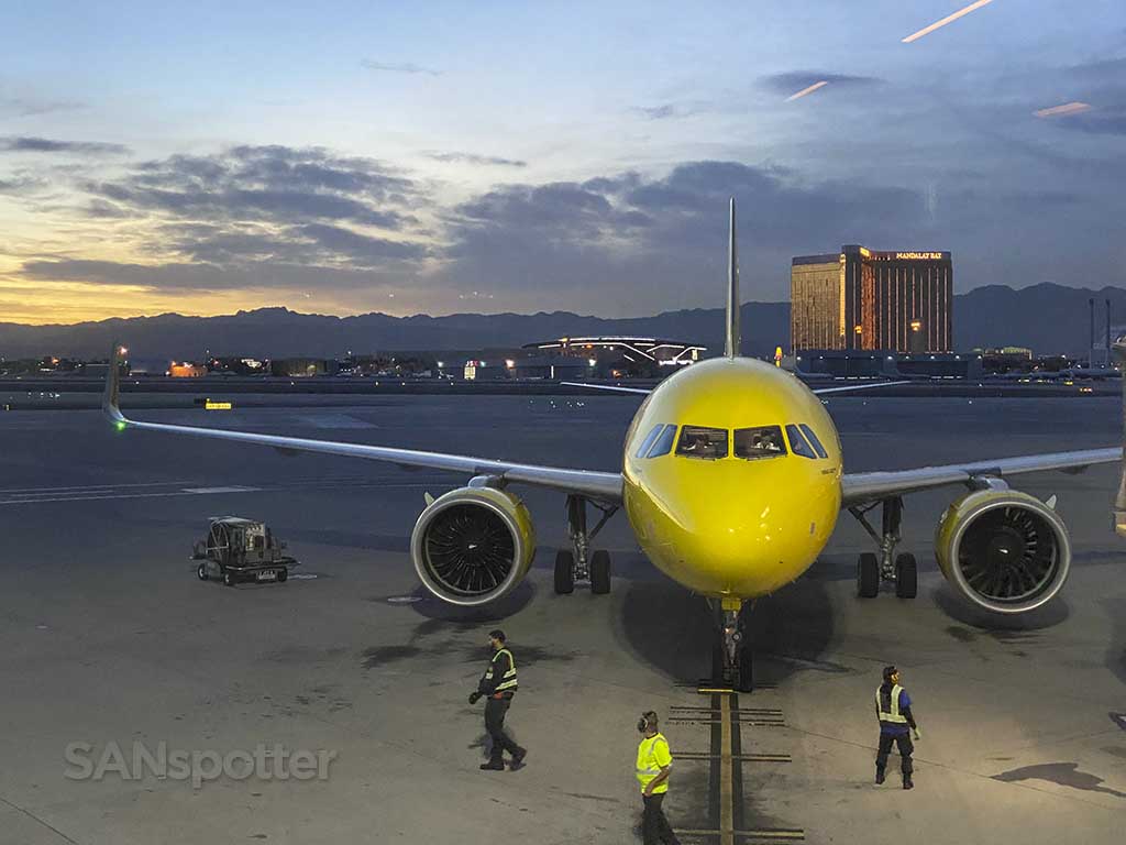 Spirit A320neo Las Vegas Airport 