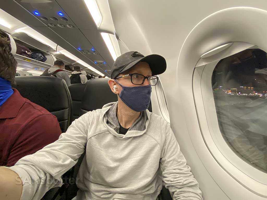 SANspotter selfie spirit airlines A320neo
