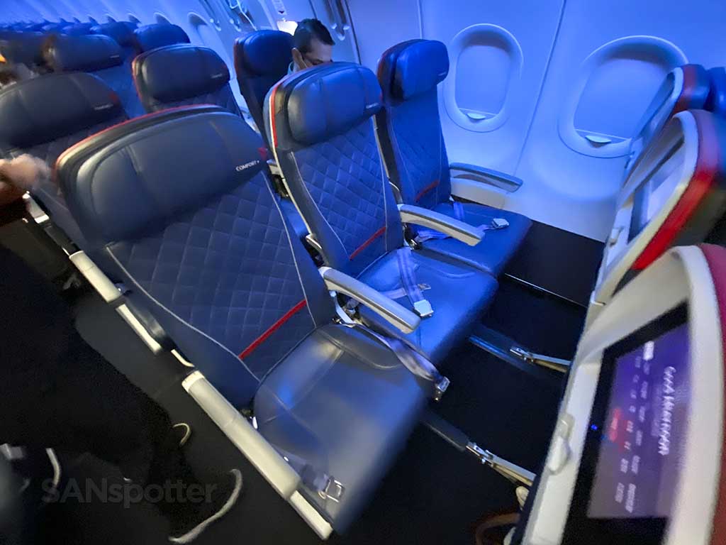 Delta Comfort + seats on the A321