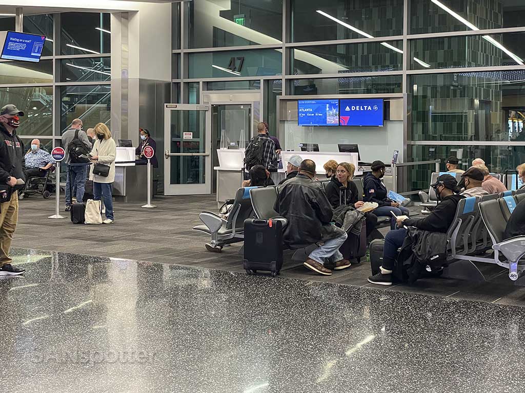 Boarding flight to Atlanta delta 820 San Diego airport