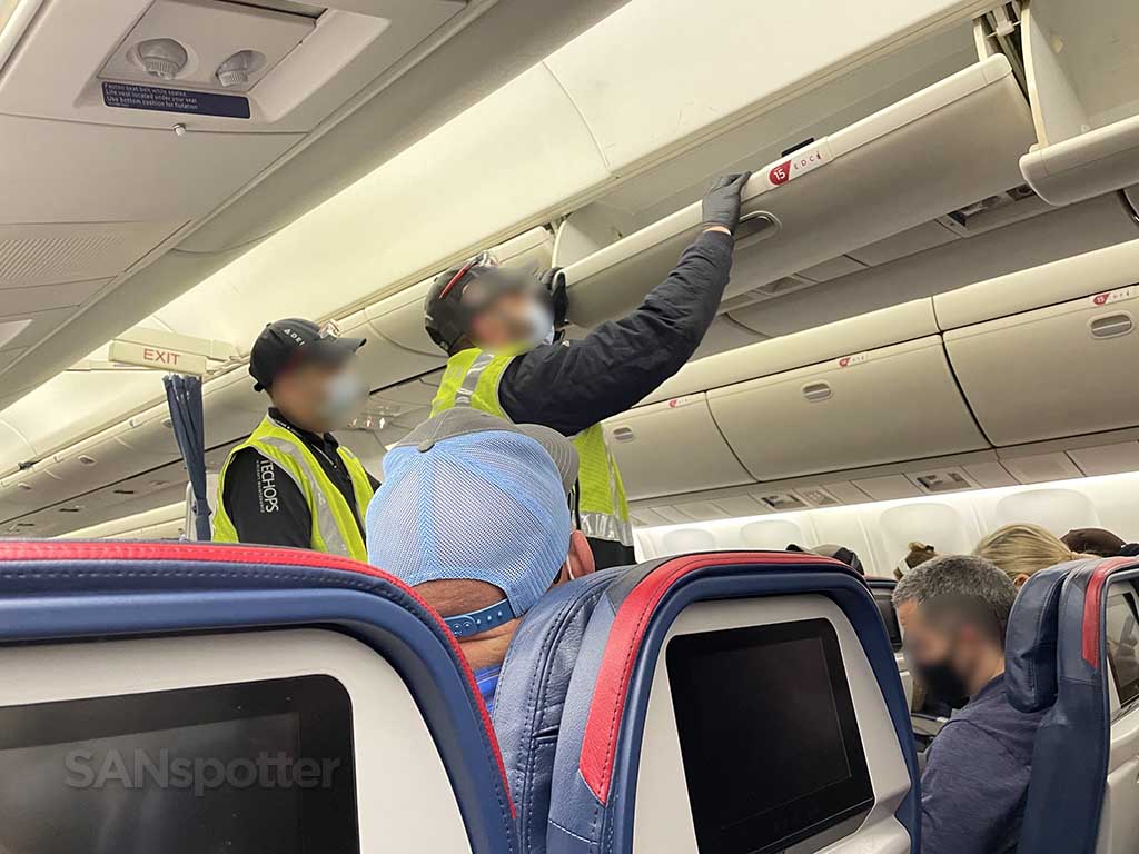 San Diego airport delta airlines aircraft maintenance