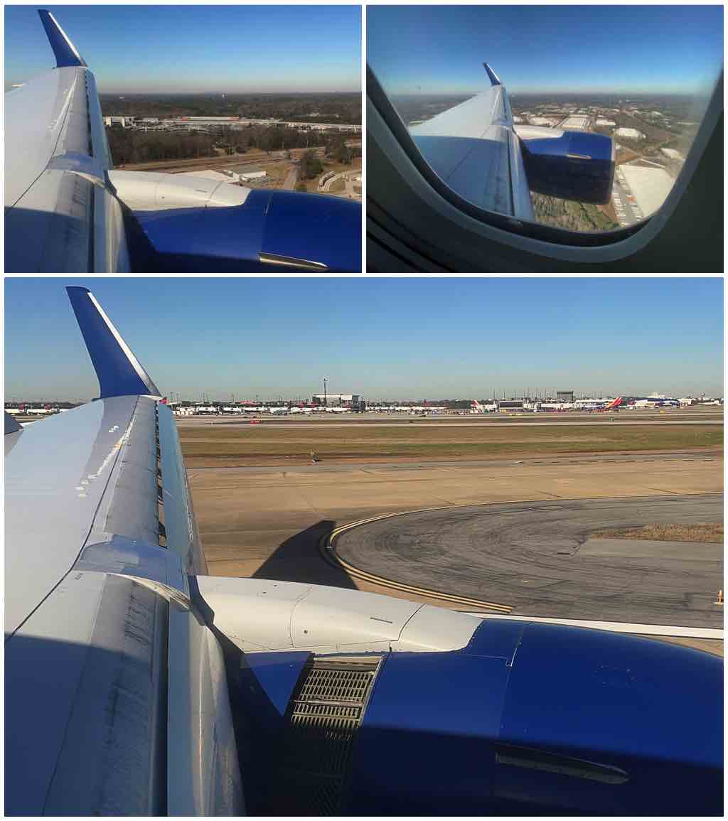 Delta 767-300 landing at ATL