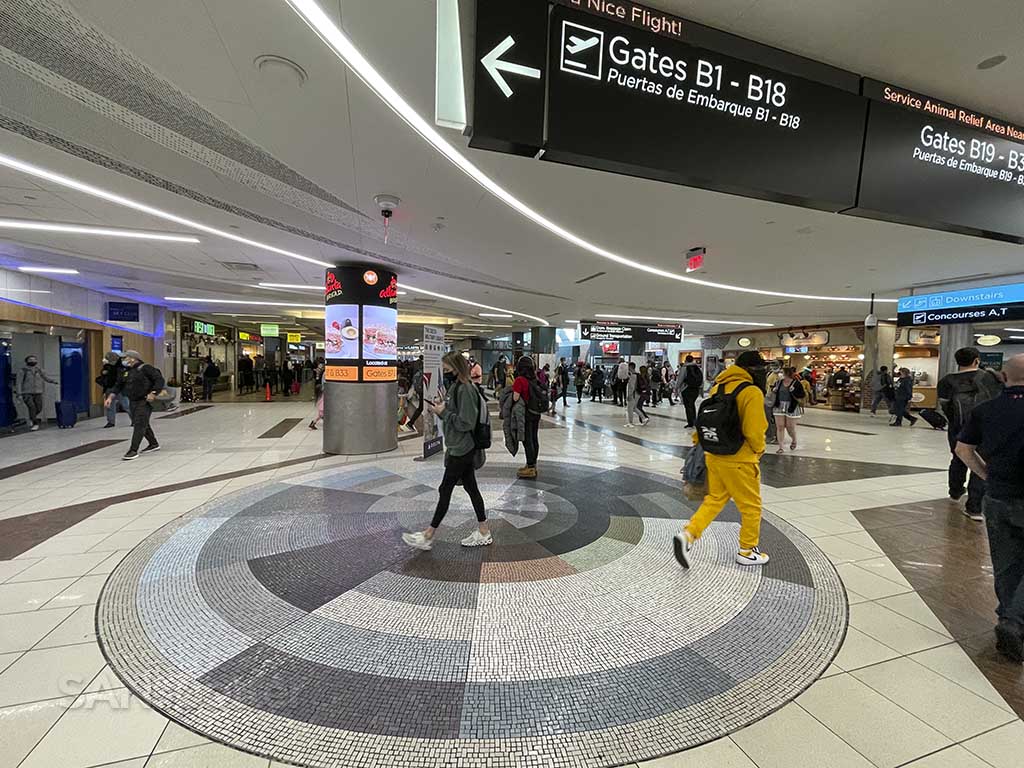 Central Concourse B Atlanta airport 