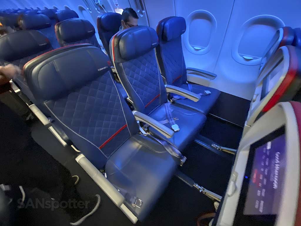 Delta a321 comfort plus seats