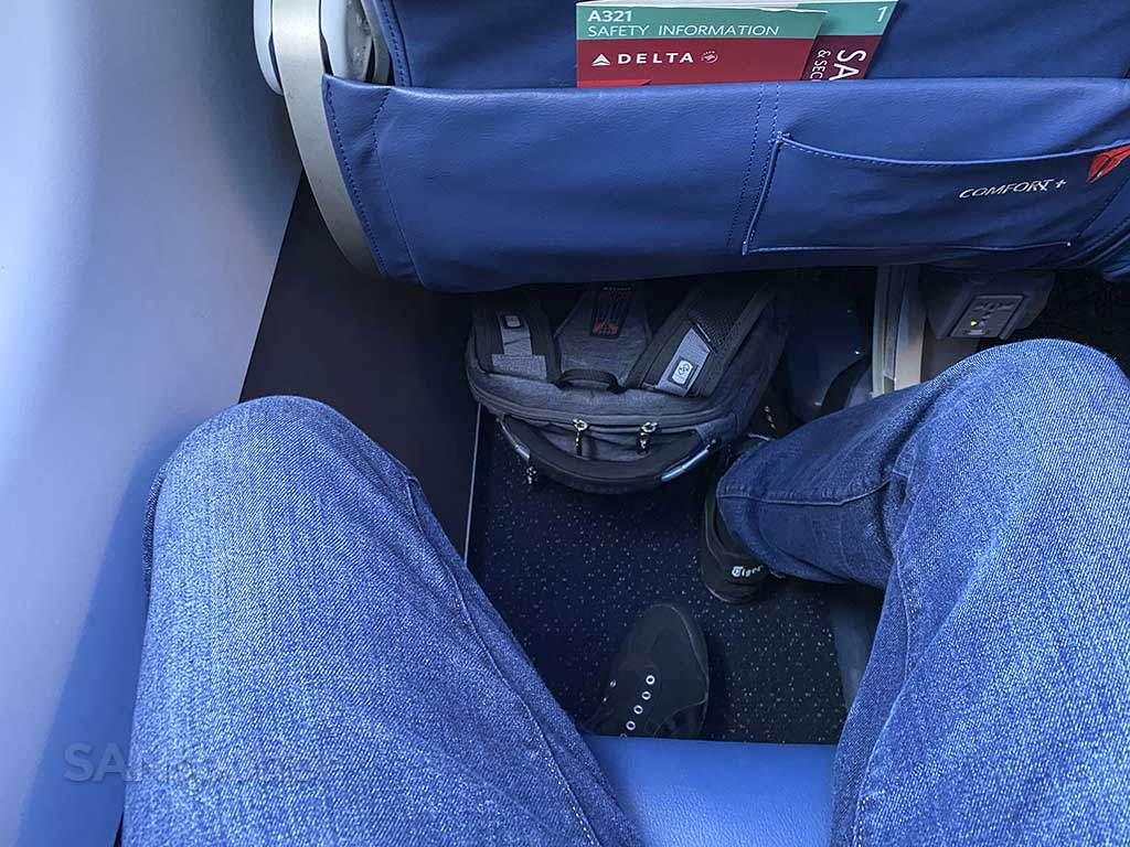 Delta underseat bag outlet