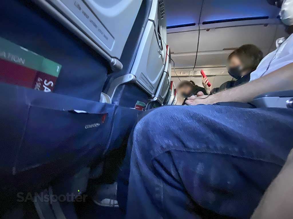Delta a321 comfort + seat pitch