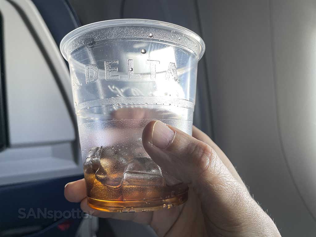 Free drinks in delta first class