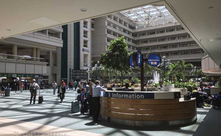Can you do a short layover in the Orlando airport (without having a panic attack)?