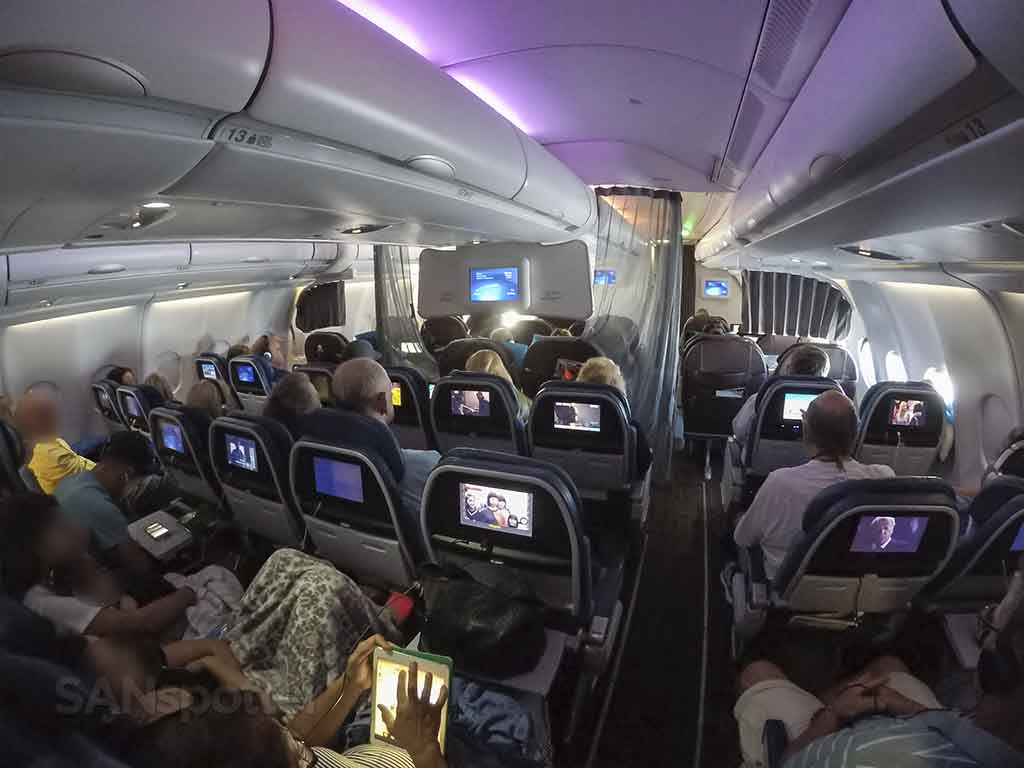 Hawaiian airlines extra comfort seats 