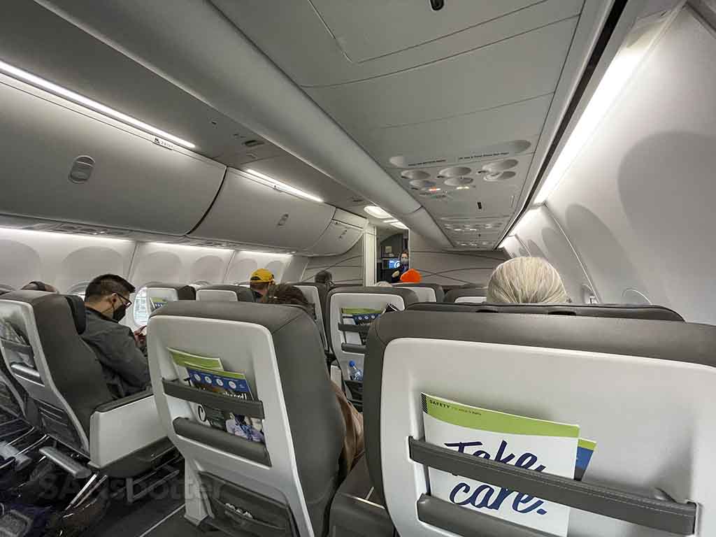 Alaska Airlines 737 MAX 9 first class seats
