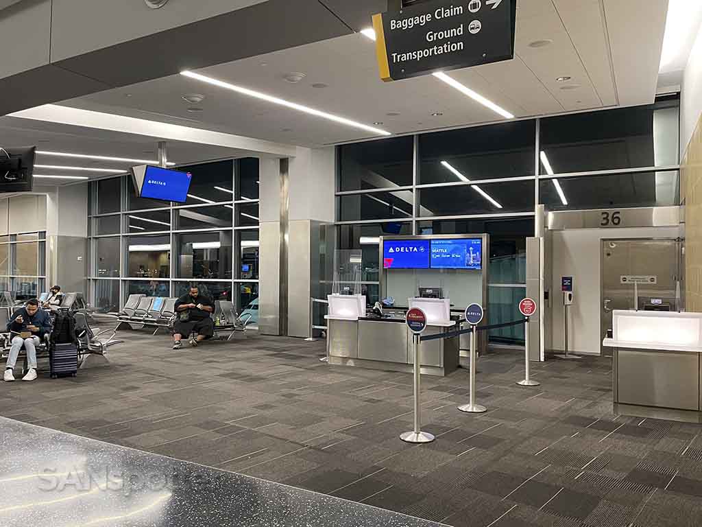 Gate 36 San Diego airport