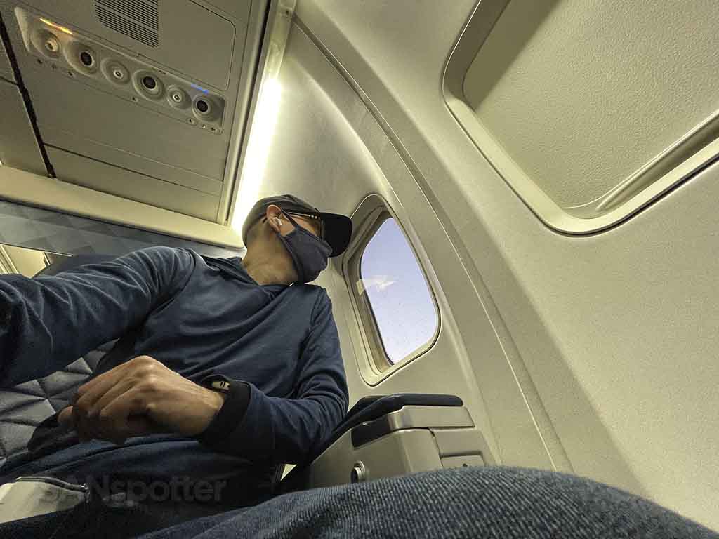 Delta 737-800 first class old interiors