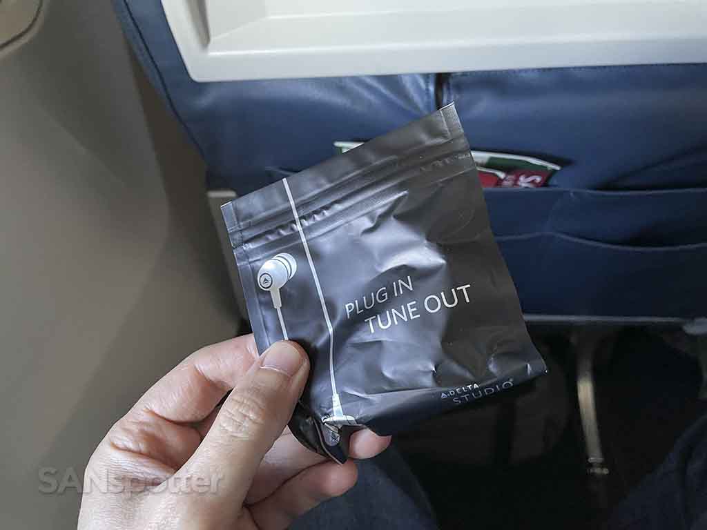 Delta air lines ear buds