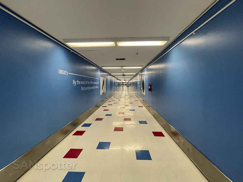 underground walkway LAX