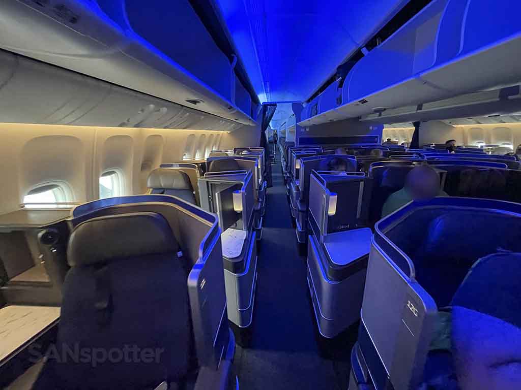 Aft Polaris cabin United 777-300er