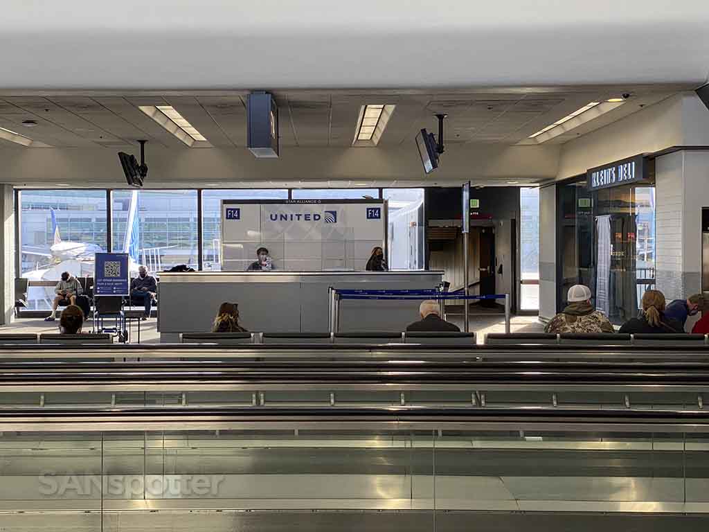 Gate F14 SFO