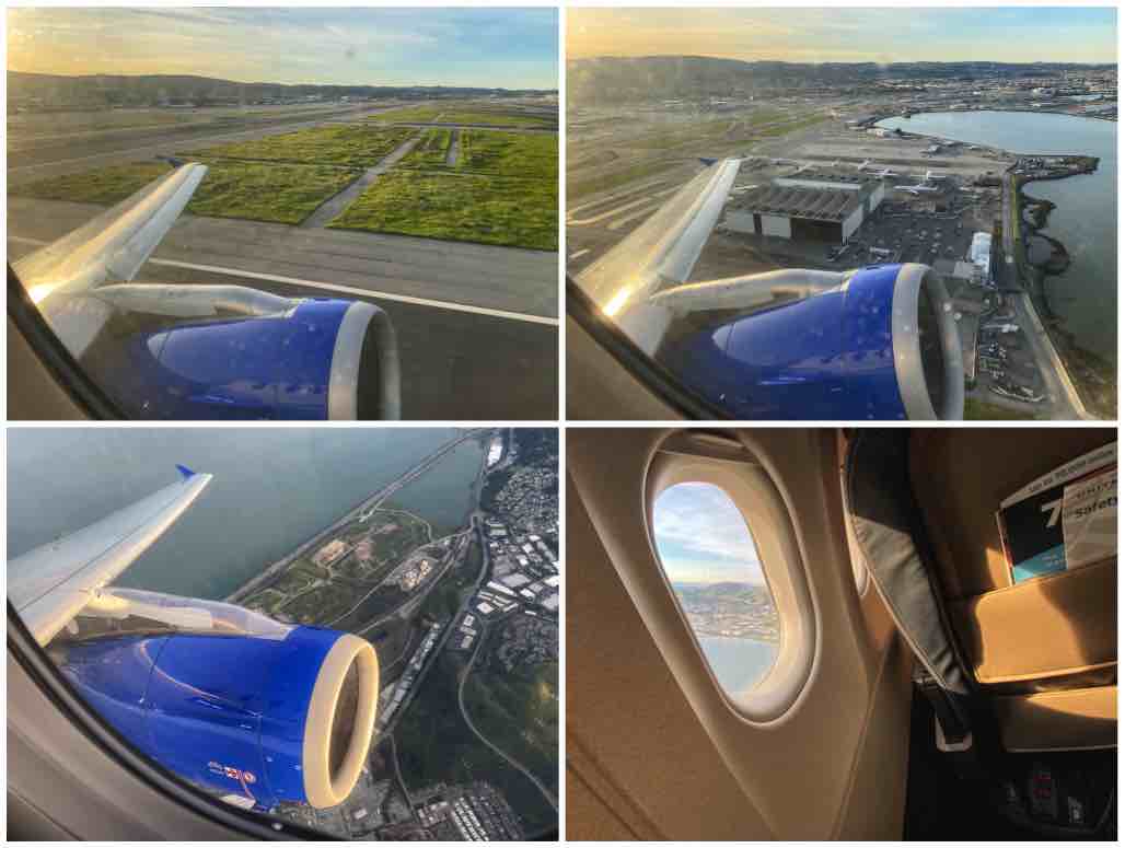 United a319 takeoff from SFO