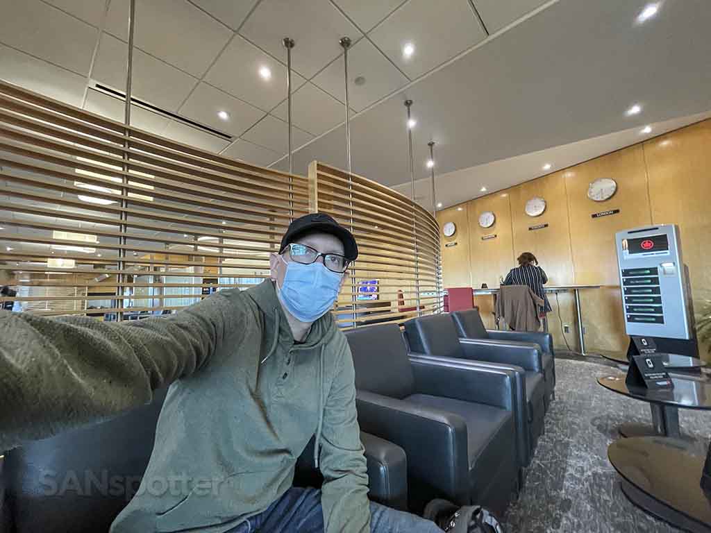 SANspotter YEG air Canada lounge