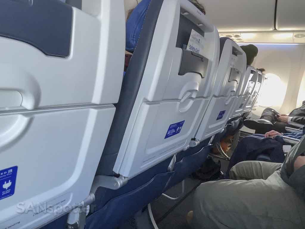 United 737 max 9 economy plus seats