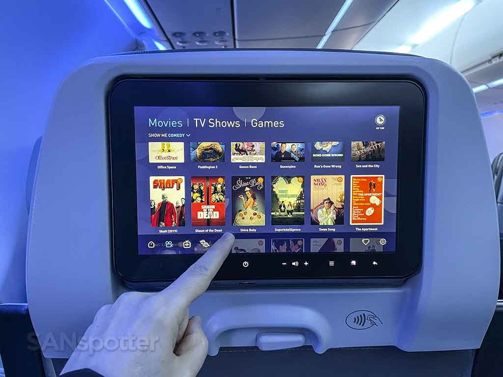 Jetblue in-flight entertainment