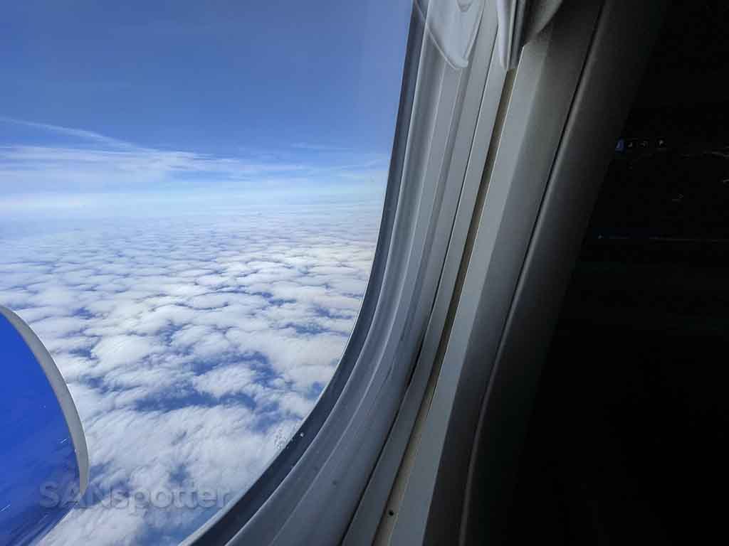 View from Boeing 777-200 window