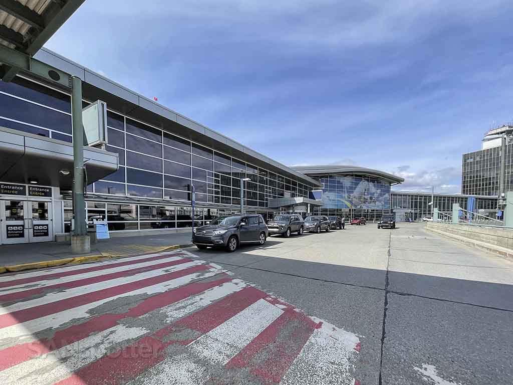 YEG airport departures level