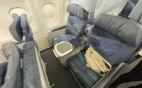 Air Canada A321 business class review: amazing food in vintage seats