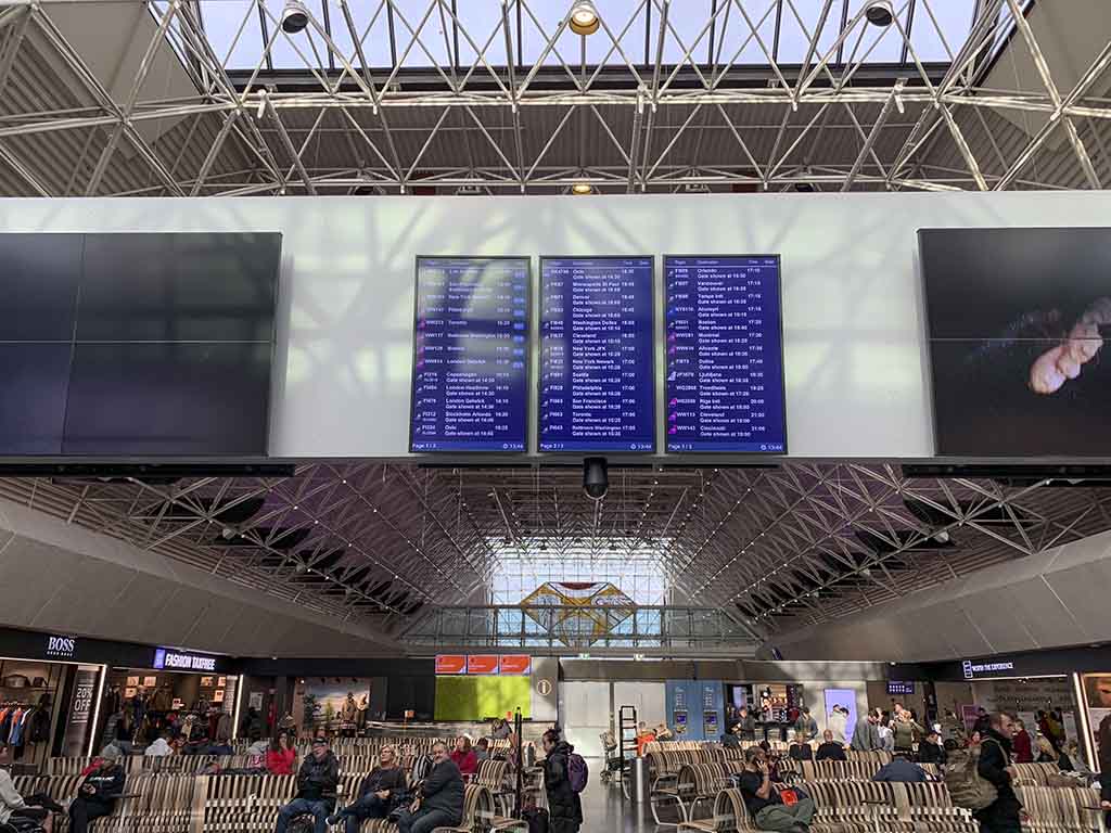 KEF airport main terminal