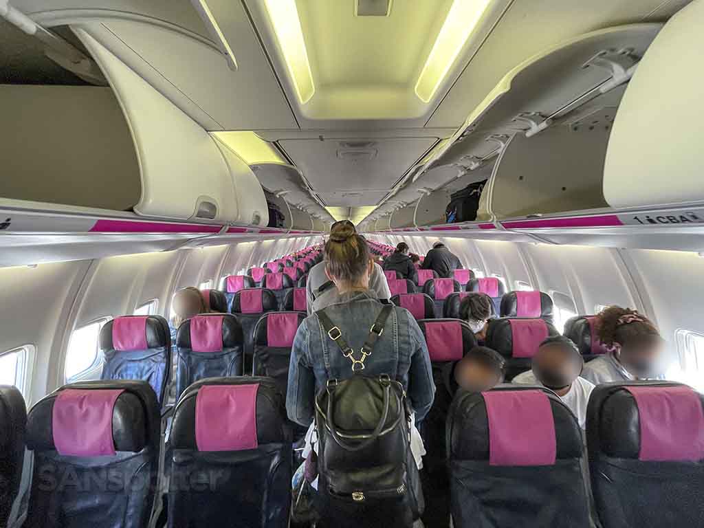 Swoop 737-800 interior