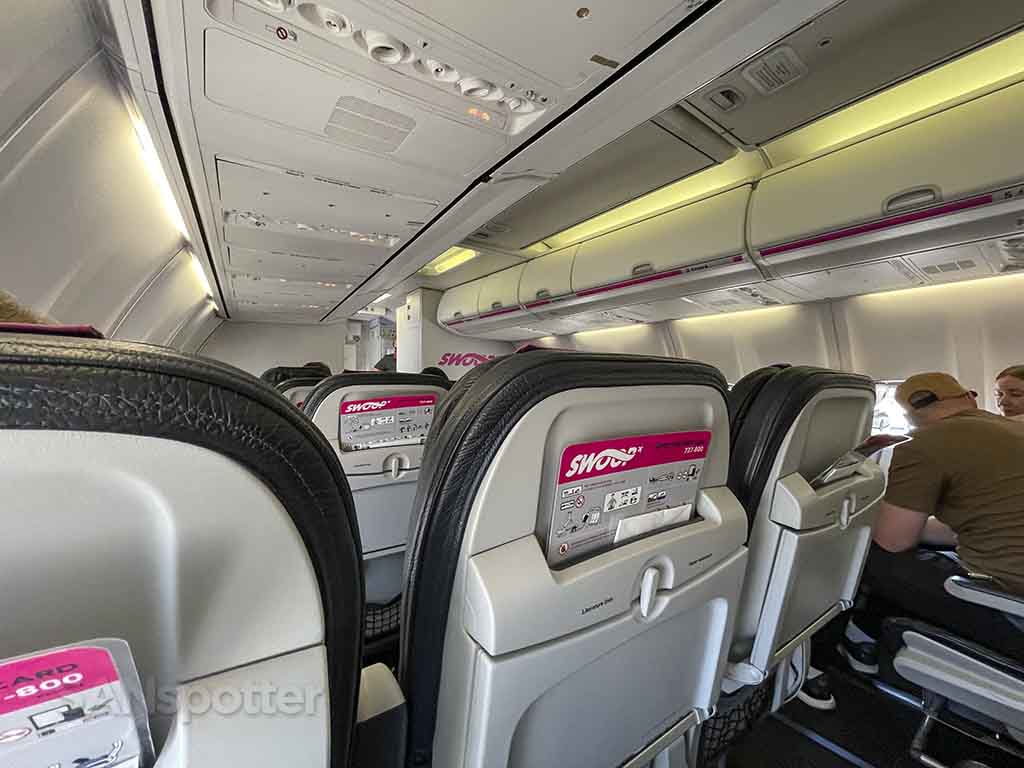 Swoop 737-800 cabin