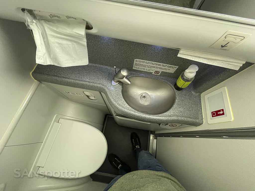 Swoop 737-800 lavatory