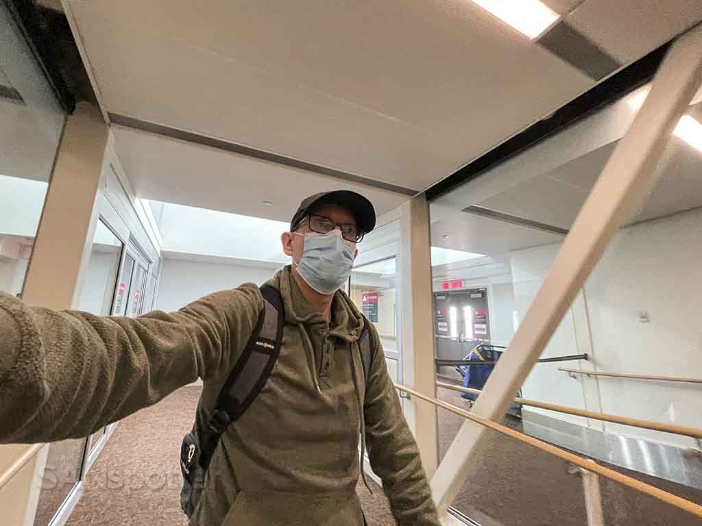 SANspotter arriving at Edmonton airport