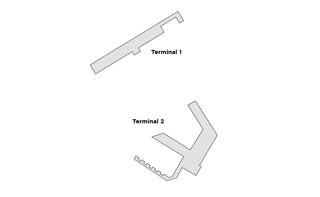MEX terminal map